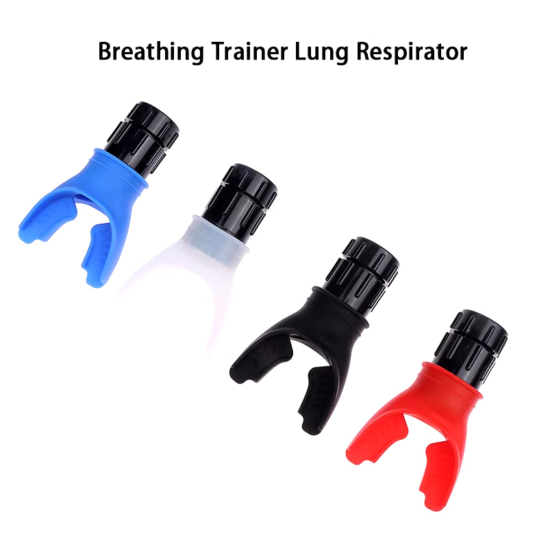 Breathing Trainer Lung Respirator Fitness Equipment Respiratory Silicone High Altitude Training Outdoor Expiratory Exercise Tool